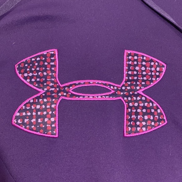 Purple Women’s Under Armour Hoodie Small - Picture 3 of 5